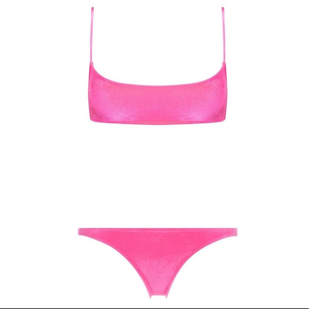 Triangl Pink Velvet Bikini